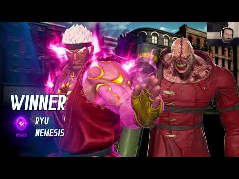 Marvel vs. Capcom Launch MP pt16 - vs. Ryu/Nemesis