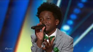 D&#39;Corey Johnson (11 years) - Open Arms (Journey) - Best Audio - America&#39;s Got Talent - May 30, 2023