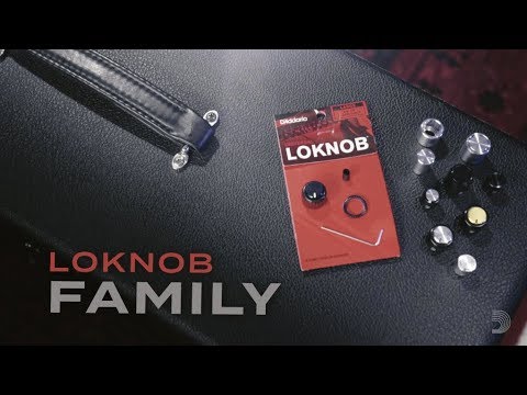 D`ADDARIO PW-LNL-01B Loknob Large Black, Plastic Knob