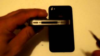 How To Replace iPhone 4s/45/5s Glass Back Panel Cover - Fliptroniks.com