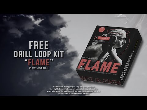 [FREE] Drill loop kit "Flame" vol.2 (Drill sample pack)