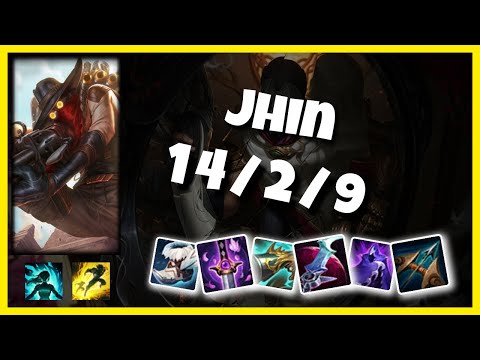 Jhin vs Kai'Sa ECLIPSE KOREAN Challenger BOT (14/2/9) - v10.24