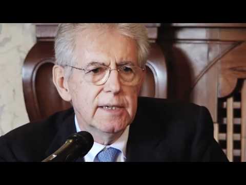 MONTI: Non dobbiamo sorprenderci che l'Europa abbia bisogno di crisi,