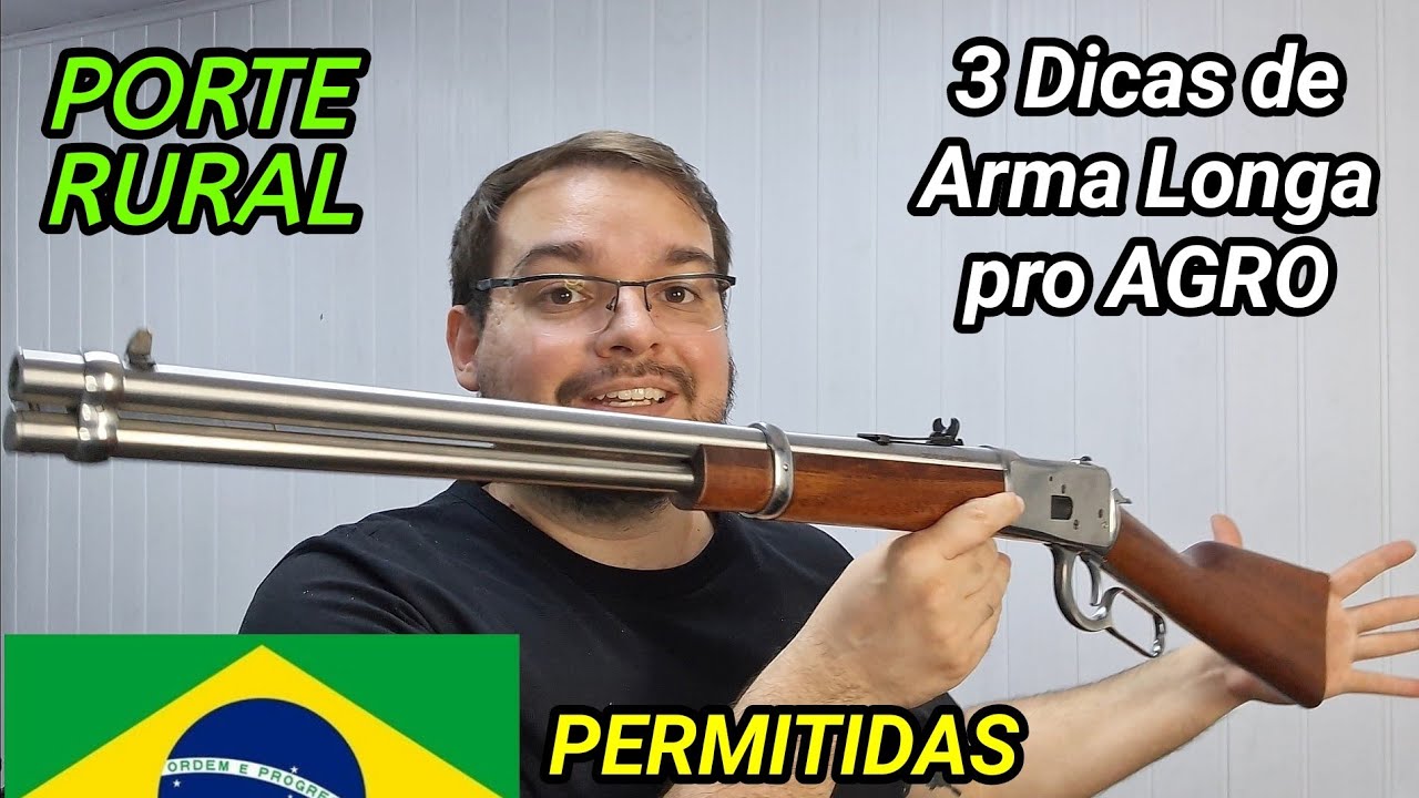 PORTE RURAL, 3 Armas Longas para Proteger sua Fazenda. Produtor e Agro (Parte 1)