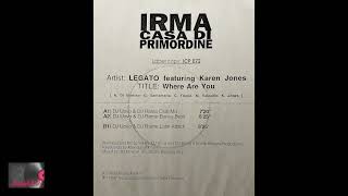 Legato Feat  Karen Jones – Where Are You (DJ Uovo & DJ Rame Club Mix)