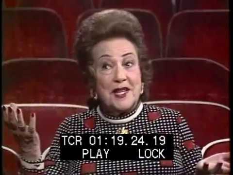 Ethel Merman discusses Cole Porter in 1981