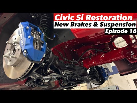 AHC EM1 Restoration Project - Install COMPLETE Front Suspension | Brakes | Steering System (Ep 16)