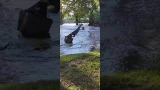 flooded road Plainsboro NJ Ida