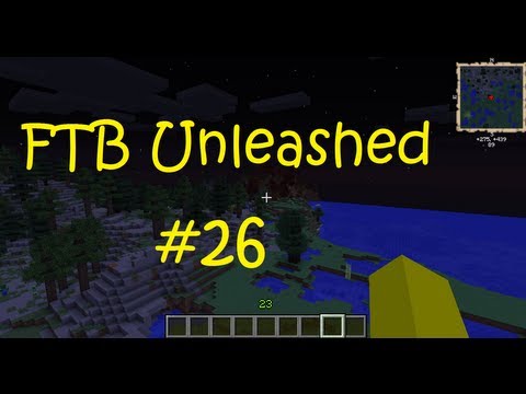 Minecraft SMP Modded FTB Unleashed Let's Play S1E26 "Railcraft Steam Power"