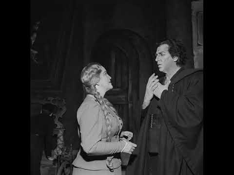 Young Astrid Varnay blasts a Laser B5 for Hans Hotter's Holländer