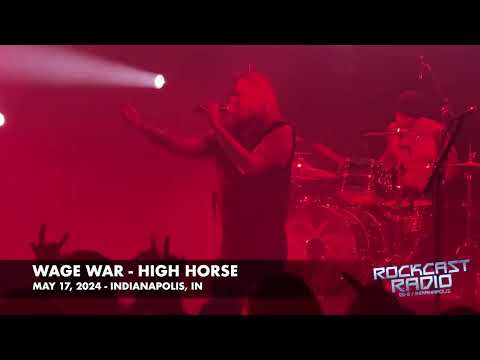 Wage War Performs "High Horse" in Indianapolis, IN on May 17, 2024