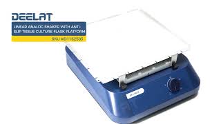 Linear Analog Shaker with Anti-Slip Tissue Culture Flask Platform (3Kg capacity), 100-220V, 50/60Hz
