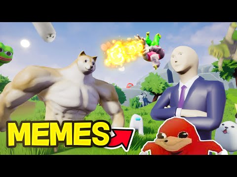 J'ai CRÉÉ un Jeu MULTIJOUEUR avec des MEMES ! (DogeFight)