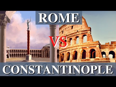 Was Constantinople more impressive than Rome?