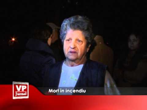 Mort în incendiu