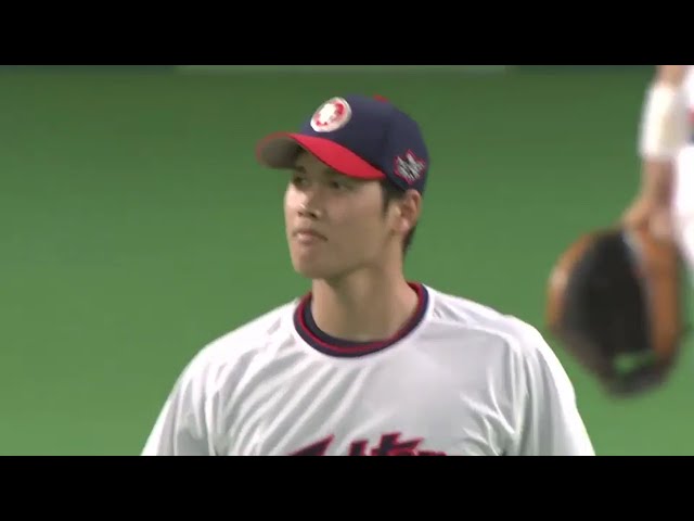 【2回表】ファイターズ・大谷 低めの直球で手を出させず!! 2016/9/7 F-M