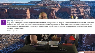 Signs You Are Getting Too Lean & Risking Your Health