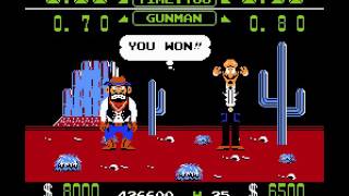 NES Game: Wild Gunman (1984 Nintendo)