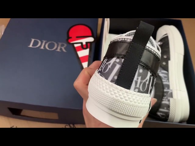 Walk N Dior Sneakers BLACK WHITE