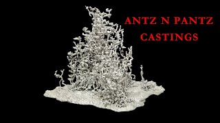 Look At This Massive Aluminum Ant Mound Casting // Texas Fire Ant Mound Sculpture // ASMR MQDEFAULT Thumbnail