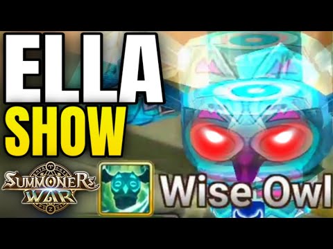 His Weird ELLA Pick Confuses every Enemy! - Summoners War