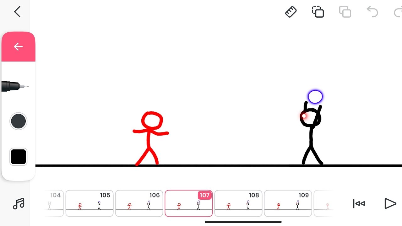 Flipaclip- Como fazer uma Animação de Luta flipaclip...