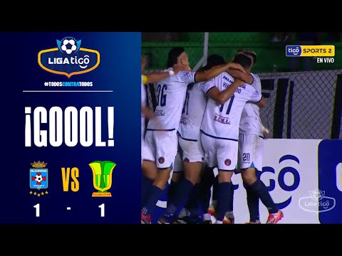 90+3' ¡Gol de Atlético Palmaflor! Fernando Luna ganó por aire, conectó de cabeza y lo empató.