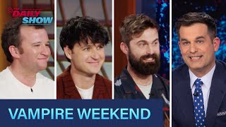 Vampire Weekend - “Only God Was Above Us” and Talking Around the “Vampire Campfire” | The Daily Show