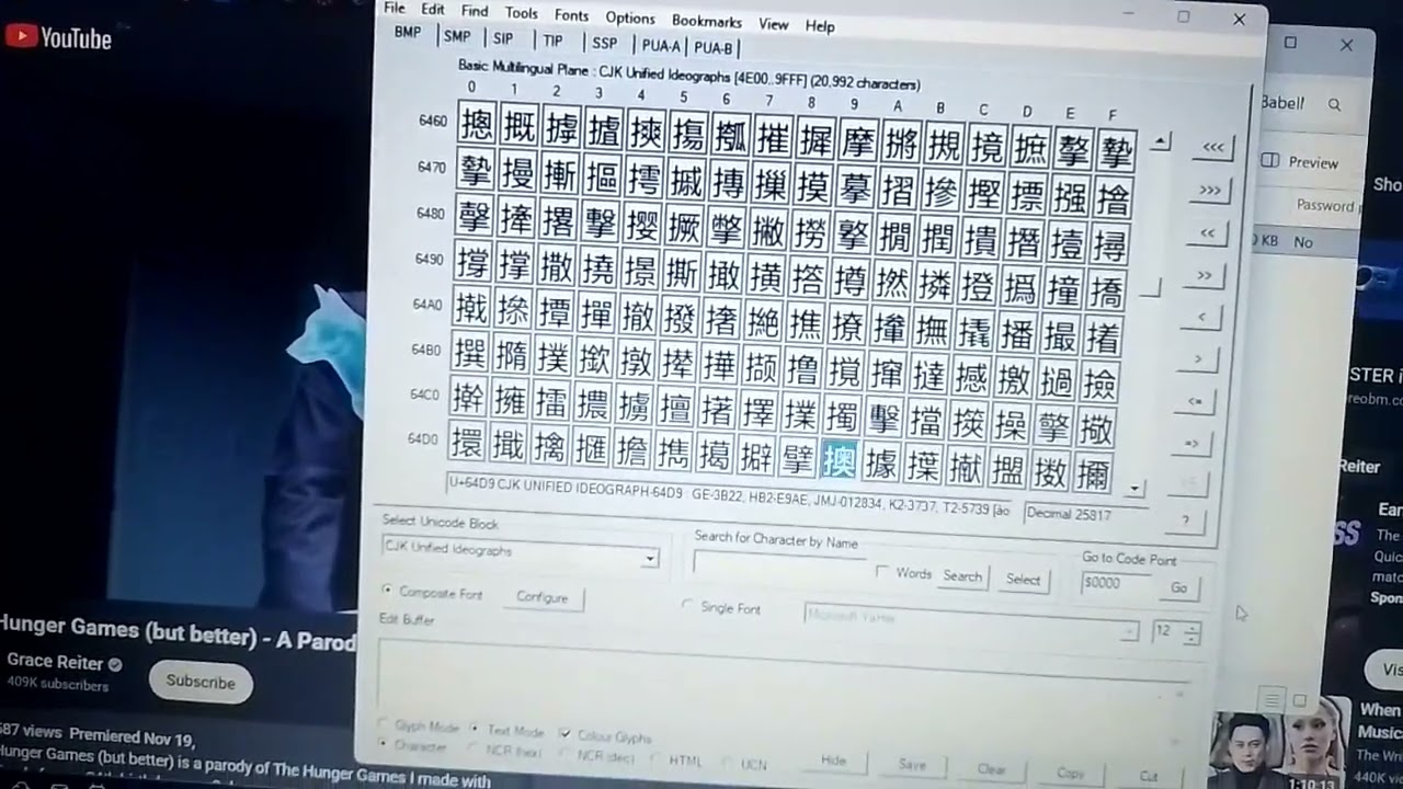 BabelPad Unicode Characters (Part 3)