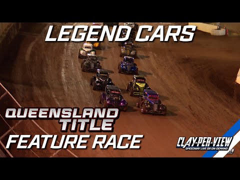 Legend Cars | Queensland Title 2023/24 - Toowoomba - 16th Mar 2024 | Clay-Per-View