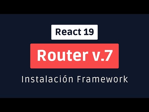 Tutorial React Router v 7 framework mode Instalación