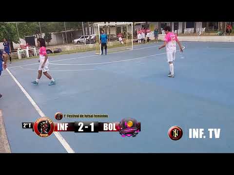 1° FEST. FUTSAL FEMININO - INOFENSIVAS X UNID. DO BOLOGNE