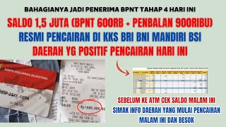 Download lagu POSITIF DAERAH INI PENCAIRAN  BPNT TAHAP 4  DAN PENEBALAN SALDO  1 5 JUTA CAIR BERTAHAP   KARTU KKS mp3