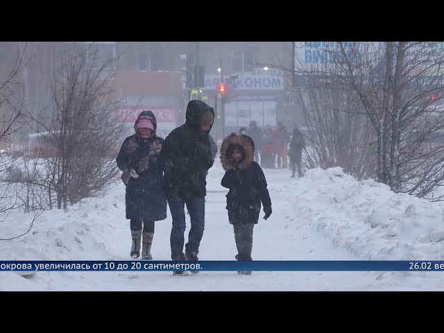 Снегопады в Приангарье побили 45-летний максимум