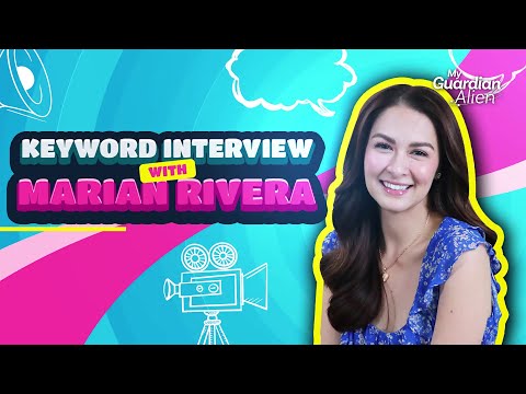 My Guardian Alien: Keyword Interview with Marian Rivera Online Exclusive