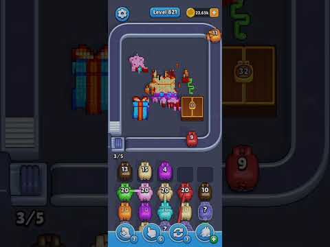 Pixel Flow Level 821 Walkthrough