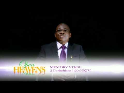 Open Heavens Reflections 2011 May 19 - His Promise Is 'Yes'!