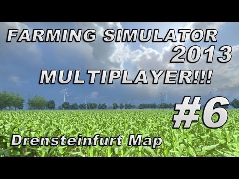 Let's Play Farming Simulator 2013 Multiplayer with ThomasSweden - Ep. 6 - Drensteinfurt Map!