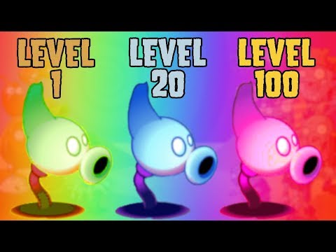 Plants vs Zombies 2 Shadow Peashooter Level 1 vs Level 20 vs Level 100 PvZ2 #4