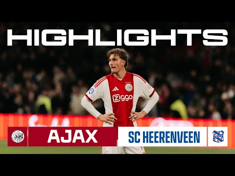 Highlights Ajax - sc Heerenveen | Friends Lottery Eredivisie