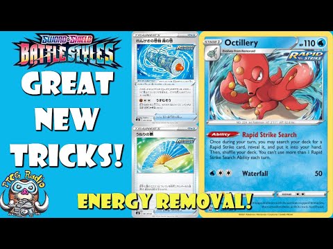 Octillery Makes Rapid Strike Decks a LOT Better! & New Energy Removal! (Pokémon TCG Battle Styles)