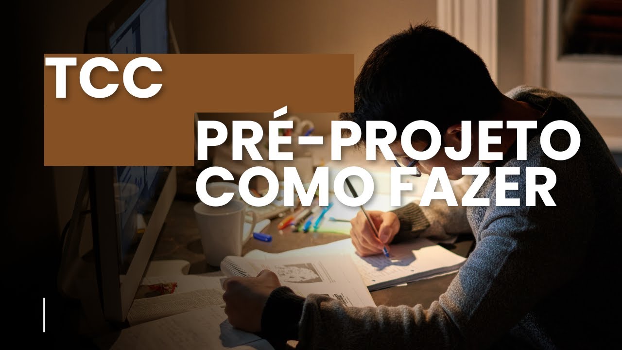 Pré-Projeto de TCC. Tutorial Completo e aprofundado.