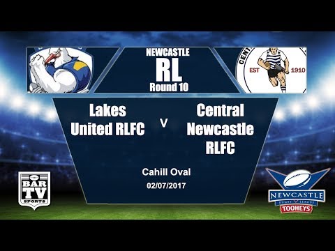 2017 Newcastle RL - Round 10 Feature Match - Lakes United v Central Newcastle