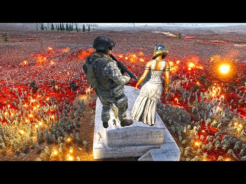6 MILLION ZOMBIES !! Ultimate Epic Battle Simulator 2 - UEBS 2