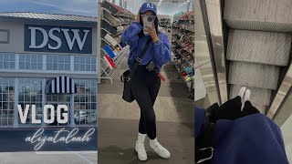 vlog: thrifting, mall run, mini clothing haul, cooking & more