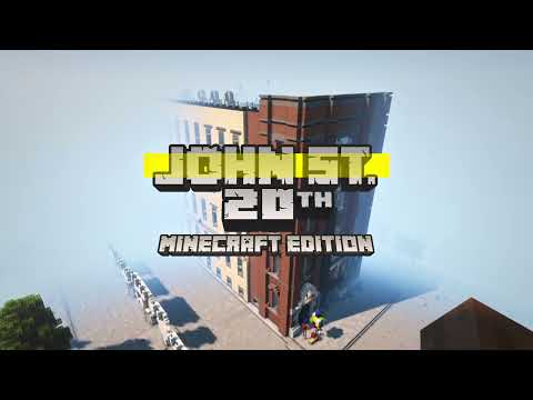 ⁣john st. 20th anniversary: Minecraft edition