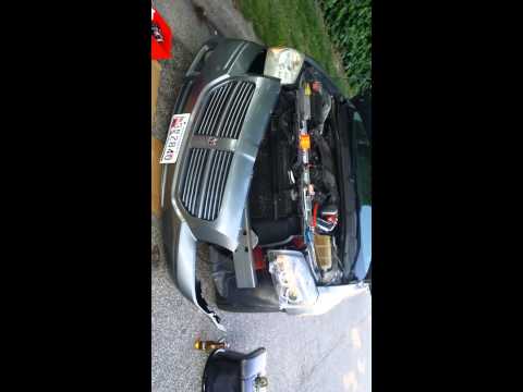 Dodge magnum halo headlight install / how to
