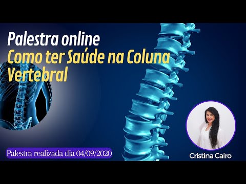 PALESTRA: COMO TER SAÚDE NA COLUNA VERTEBRAL