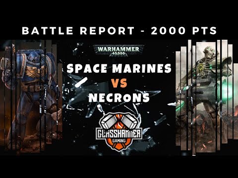 Warhammer 40,000 Competitive Battle Report - Space Marines Vs Necrons - ITC & ETC Missions