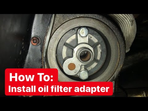 Oil Filter Adapter Install SBC
